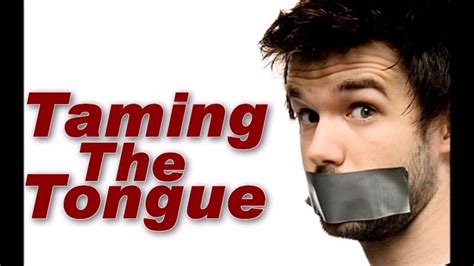 Taming The Tongue James 3 Explained For Young Christian People Kids