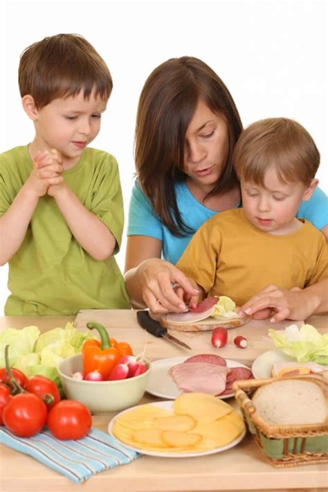 Be a role model by eating healthy yourself. Healthy Food for Kids to Gain Weight