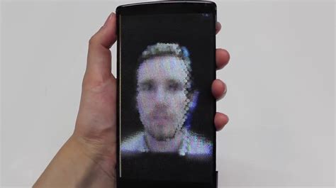 Holoflex Is A Cool Holographic Flexible Phone That Gets Demoed On