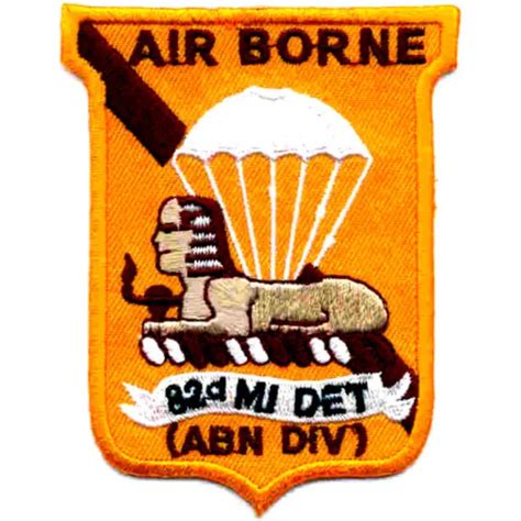 82nd Airborne Division Military Intelligence Detachment Patch 940