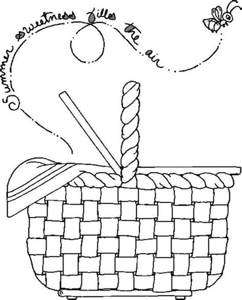 Are you searching for picnic basket png images or vector? Picnic Basket Coloring Page | Picnic basket crafts ...
