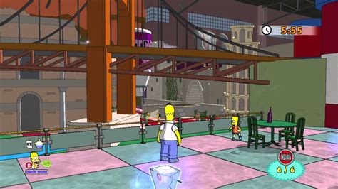 The Simpsons Game Xbox 360 Around The World In 80 Bites All Duff