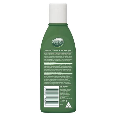 Buy Selsun Green Shampoo 200ml Online At Chemist Warehouse®