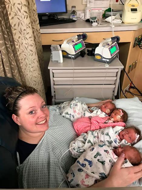 The Remarkable Kayla Giles First Triplet In History Now Expecting Quadruplets