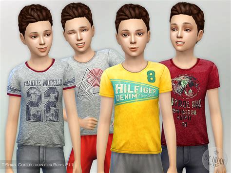 The Sims Resource T Shirt Collection For Boys P11