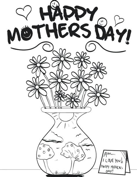 Religious Mothers Day Coloring Pages At Free