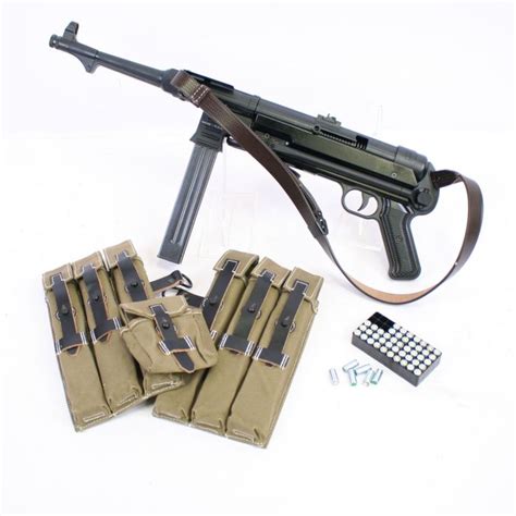 Mp40 Blank Firing Replica By Gsg With Accessories