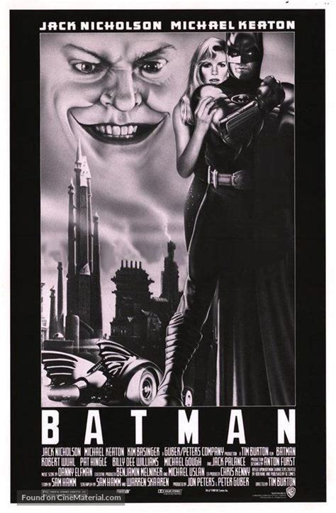 Batman B A T M A N 1989 Us Movie Poster 11n Batman Movie