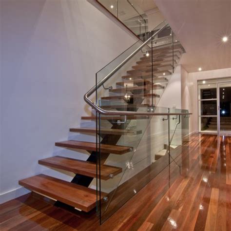 China Staircase Railing Designs With Glass Staircase Glass Railing