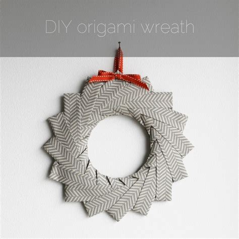 Diy Origami Wreath Tutorial — Paperiaarre