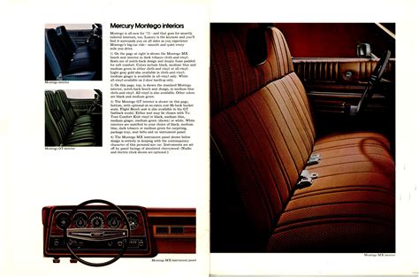 1972 Mercury Montego Brochure