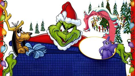 Christmas Computer Grinch Wallpapers Wallpaper Cave