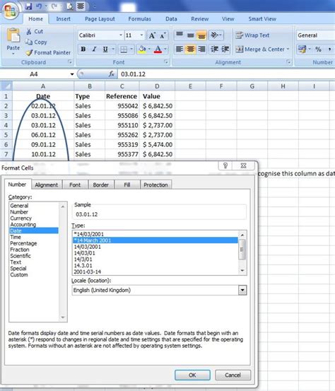 Excel Problems Fix Date Formats Turbofuture