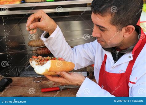 Turkish Food Vendor Tantuni Beef Editorial Stock Photo Image Of