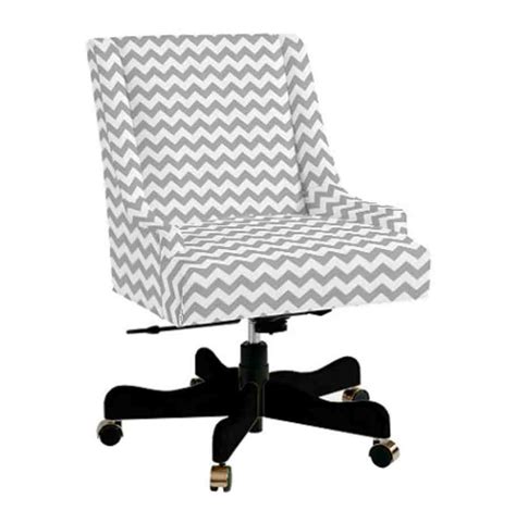 Painting a perfectly fine upholstered chair seems crazy! Upholstered Desk Chairs Swivel - Home Furniture Design