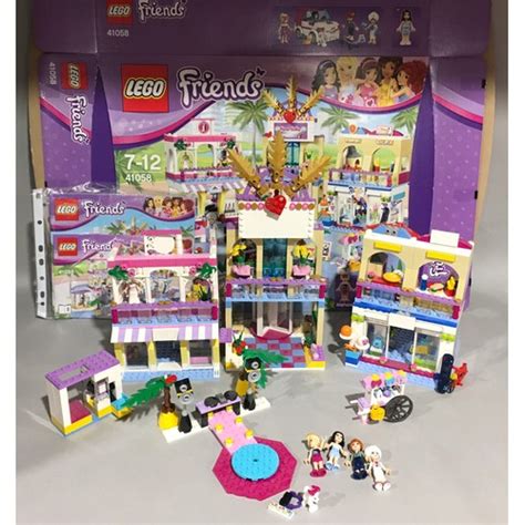 Lego Friends Built Set 41058 Heartlake Shopping Mall With Bo Barnebys