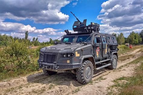 Modernized Armored Vehicle Kozak 2m1 Receives Remote Combat Module