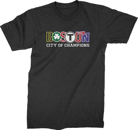Boston City Of Champions Shirt Boston Sports T Shirt Uk