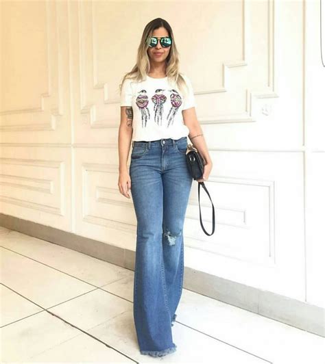 Pin By Drush Drush On Best Of Flared 9 Fashion Bell Bottoms Ripped