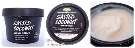 Review Lush Salted Coconut Hand Scrub