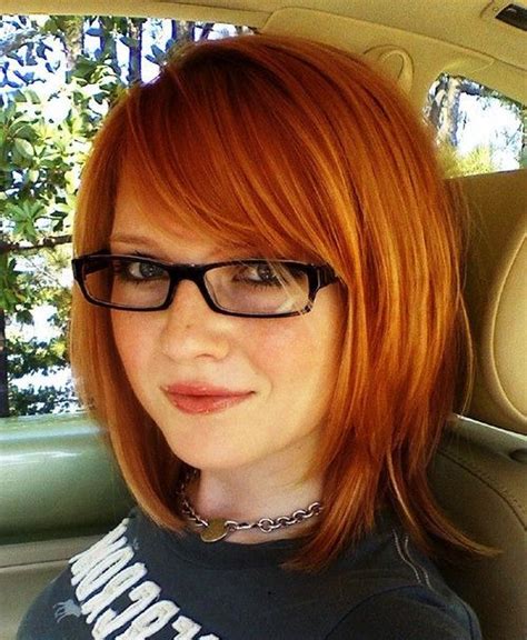 Hairstyles For Medium Length Hair With Glasses Shoulder Length Hairstyles Glasses Womens Amp