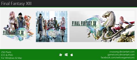 Final Fantasy Xiii Icon By Crussong On Deviantart