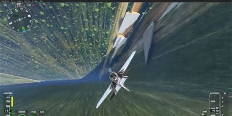 Microsoft Flight Simulator Glitch Creates Interstellar-Style Black Hole
