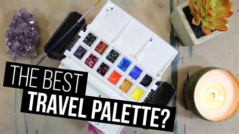 Best Travel Palette Ever Portable Painter Review And Speedpaint Youtube