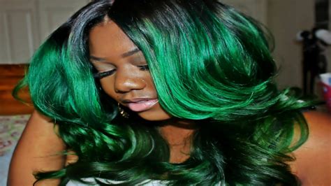 Custom Green Hair Hair Coloring Adore Forest Green