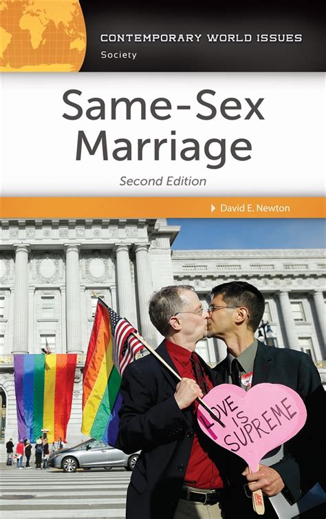 same sex marriage a reference handbook 2nd edition abc clio
