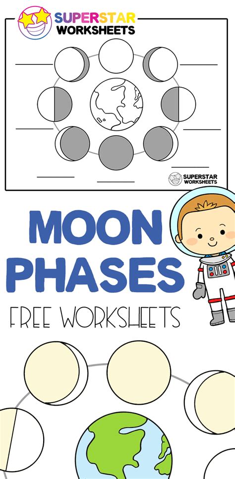 Printable Phases Of The Moon Worksheets