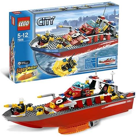 Lego 7906 City Fire Boat Lego Lego City Construction Toys At