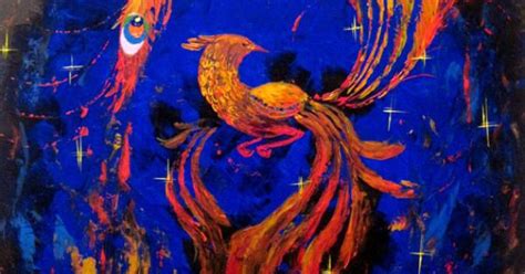 Original Painting Phoenix 2 Mythical Sacred By Artonlinegallery 335 00 The Artist In Me