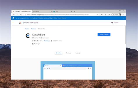 How to Install and Remove Google Chrome Themes in Microsoft Edge