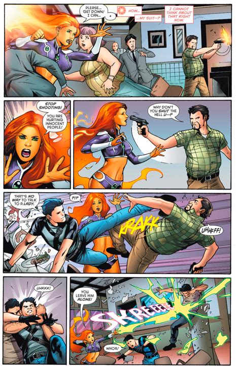 Starfire Learns Dick Grayson Is Still Alive Comicnewbies