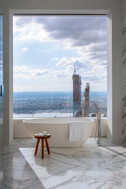432 Park Avenue Contemporary Bathroom New York By Axis Mundi
