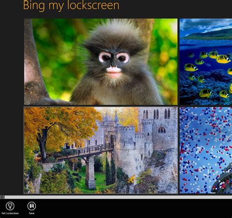 Change Windows 8s Lock Screen Using Bings Background