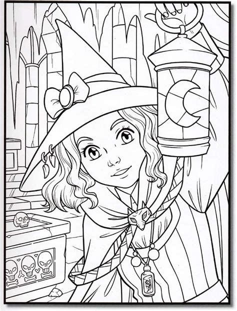 Witch Coloring Witch Coloring Pages Cute Coloring Pages Halloween