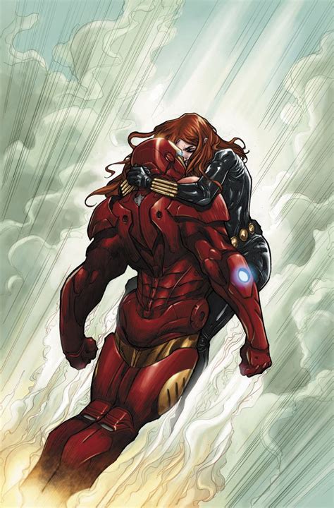 Marvel Iron Man And Black Widow Black Widow Marvel Iron Man Art Iron