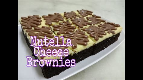 Just add 1/4 cup of hot fudge to any brownie mix. Nutella Cheese Brownies - Resepi cheese brownies bersama ...