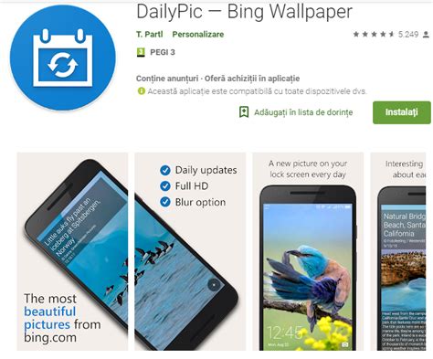 Automatically Set Daily Bing Picture As Wallpaper With