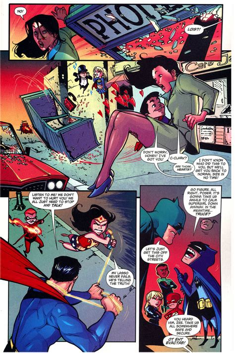 Superman And Batman Vs Mini Justice League Comicnewbies