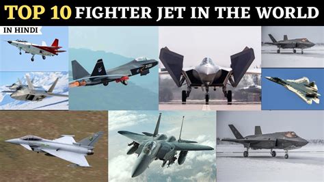 Top 10 Most Advanced Fighter Jets 2021 Top 10 Best Fighter Jets