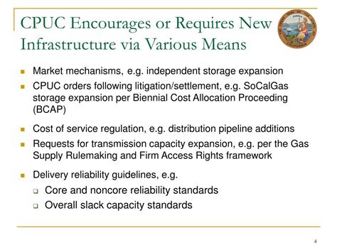 Ppt California Public Utilities Commission Regulation And Natural Gas