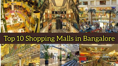 Top 10 Shopping Malls In Bangalore Nooras Kitchen And Vlogs Youtube