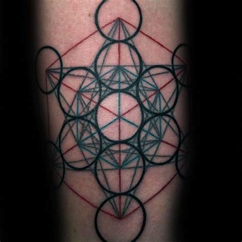 Geometric watercolor tattoo sleeve tattoos geometric tattoo tattoo pattern trendy tattoos cool tattoos honeycomb tattoo hexagon tattoo tattoos with meaning. 60 Metatron's Cube Tattoo Designs For Men - Geometric Ink ...