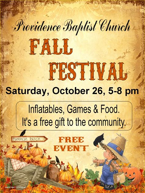 Free Printable Fall Festival Invitations Printable Free Templates