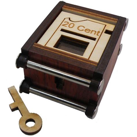 100 doors puzzle box, from protey apps. 20 Cent Box - Secret Trick Puzzle Box