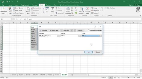Select the data you want to be in alphabetical order, including any additional learn the most important formulas, functions, and shortcuts to become confident in your financial analysis. How to Sort Excel by Alphabetical Order - YouTube