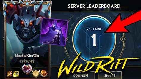 Wild Rift Best Player In Server Eu Top Khazix And Top Server